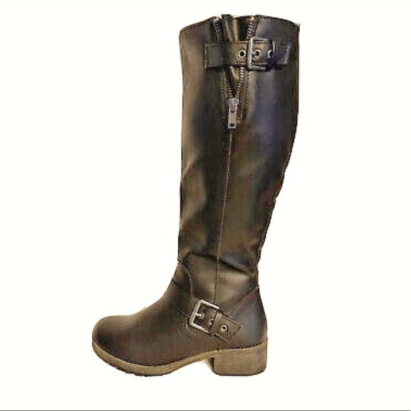 Kohl's Shoes Kohls Soski Brown Knee High Riding Boots Poshmark